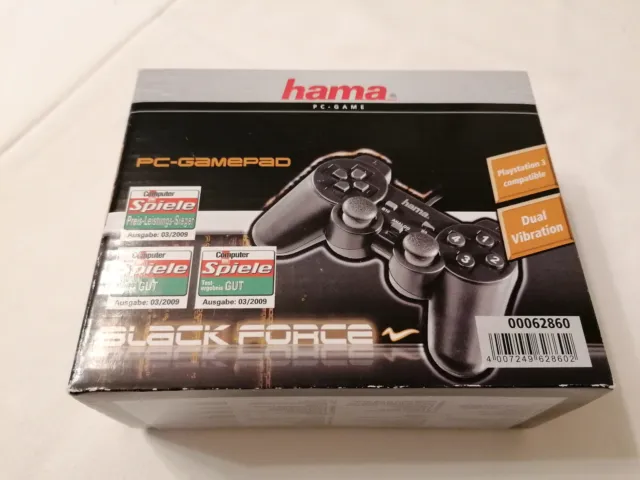 Hama Black Force (62860) Gamepad Controller NEU