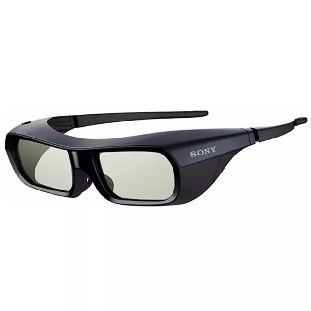 (NEW) SONY OCCHIALI 3D TDG-BR250 Regular size ricaricabili BLACK NOIR NUOVI