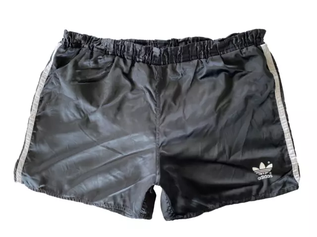 ADIDAS Glanz Shiny Nylon Vintage Sprinter Boxer Shorts Pants Hose D7 Gr. L-XL