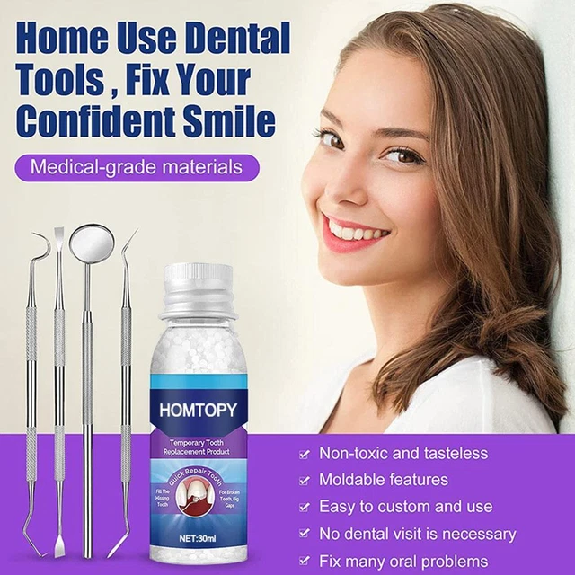 Kit Riparazione Denti Riparazione Denti Modellabili Riparazione Denti Falsi Protesi Dentale B I4M5
