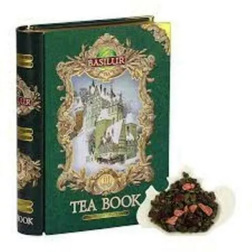 BASILUR TEA BOOK T.CADDY FLGT LT TEA BOOK VOLUME III (Green) - 100g