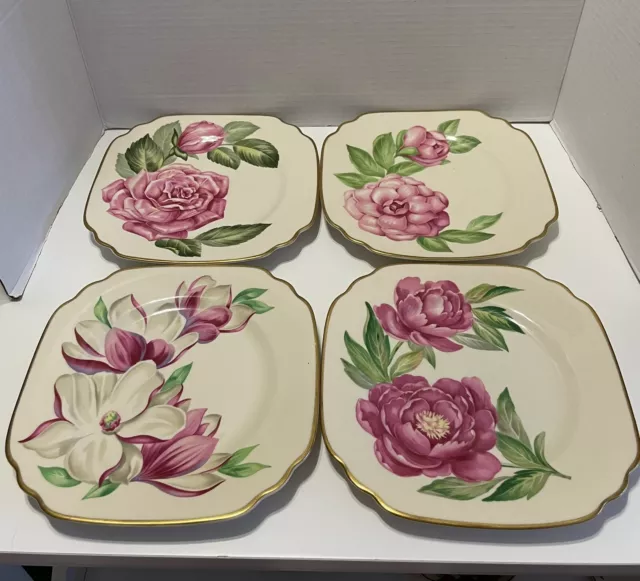 Vintage Syracuse China “The Onondaga Pottery” Made Since 1871 Set Of Four