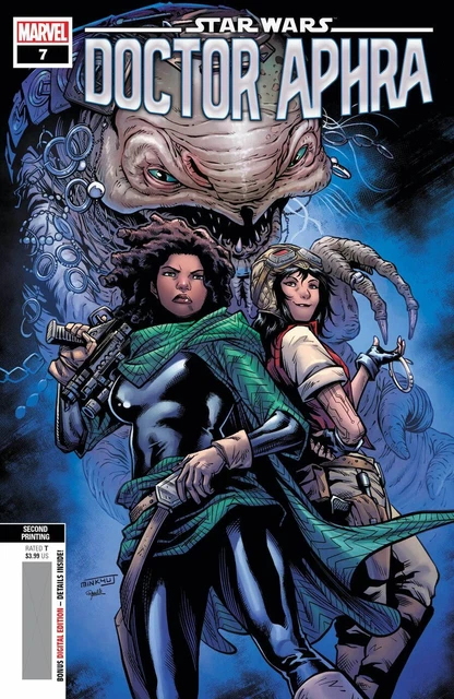 Star Wars: Doctor Aphra vol 2 #7 - 2nd Printing variant cover by Minkyu Jung