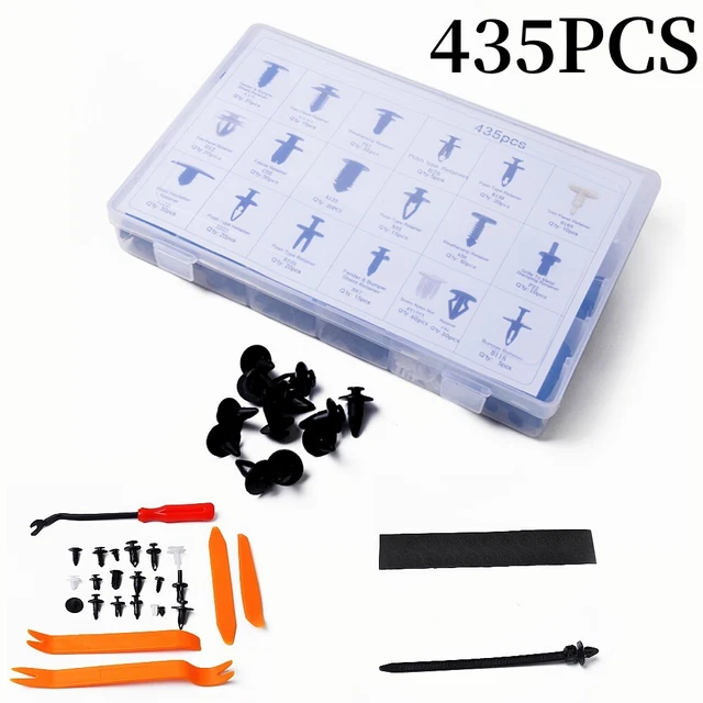 US 435× Car Door Panel Bumper Retainer Push Pin Trim Rivet Screw Clip Fasteners