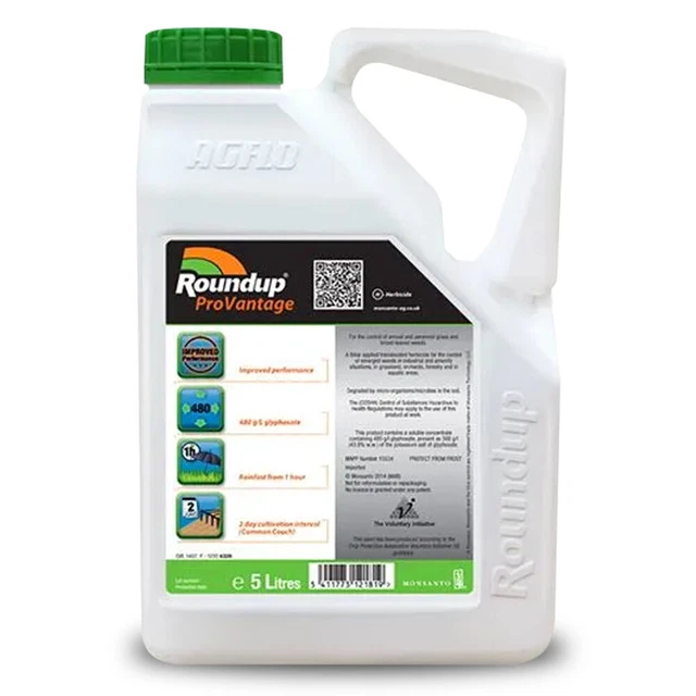 Roundup Pro Vantage 480 5L  Strongest Weed Killer Available On The Market New