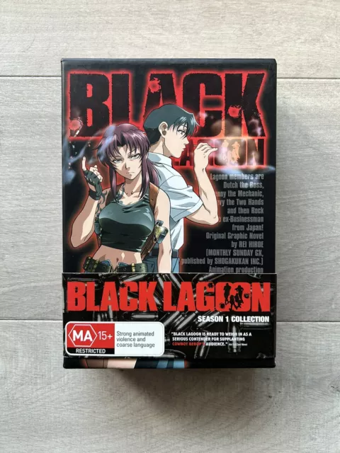 BLACK LAGOON : Season 1 (DVD, 2006) Region 4 VGC Anime Madman