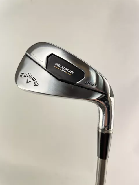 Callaway Rogue ST Pro 7 Iron Steelfiber Aerotech F3 Regular /+1/2" /Demo /15524