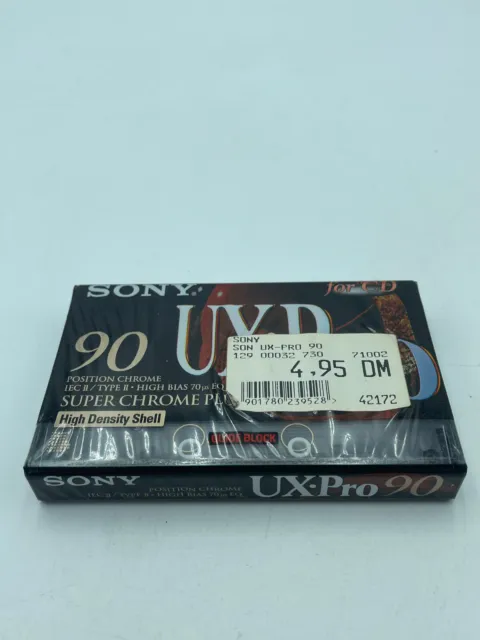 Sony UX-Pro 90 Kassette Leerkassette Tape NEU OVP