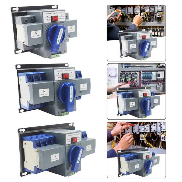 DUAL POWER AUTOMATIC Transfer SwitchACSwitch,Emergency Power Load