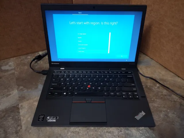 Lenovo ThinkPad X1 Carbon 14" Laptop Intel i7 5th Gen 8GB RAM 128GB SSD Win10
