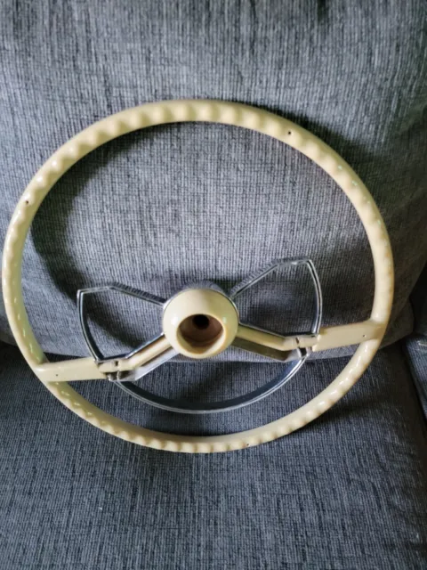 NOS 1950 1951 1952 Original Butterfly Steering Wheel Chevrolet Accessorie Chevy 2