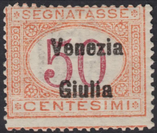 Italy 1918 - Venezia Giulia Sassone Tax n.6 MNH** cv 1050$  Certificate