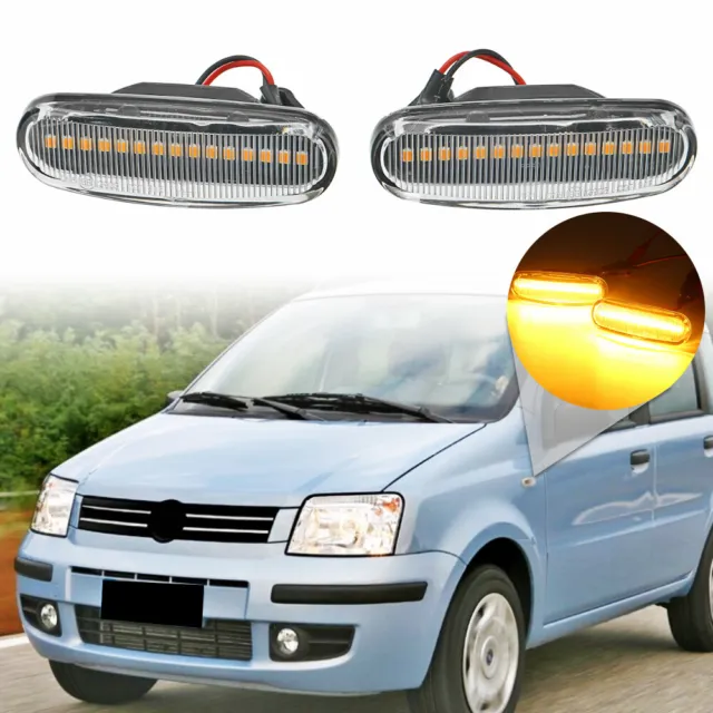 LED Seitenblinker Blinker für Fiat Panda Qubo Stilo Peugeot Bipper Citroen Nemo