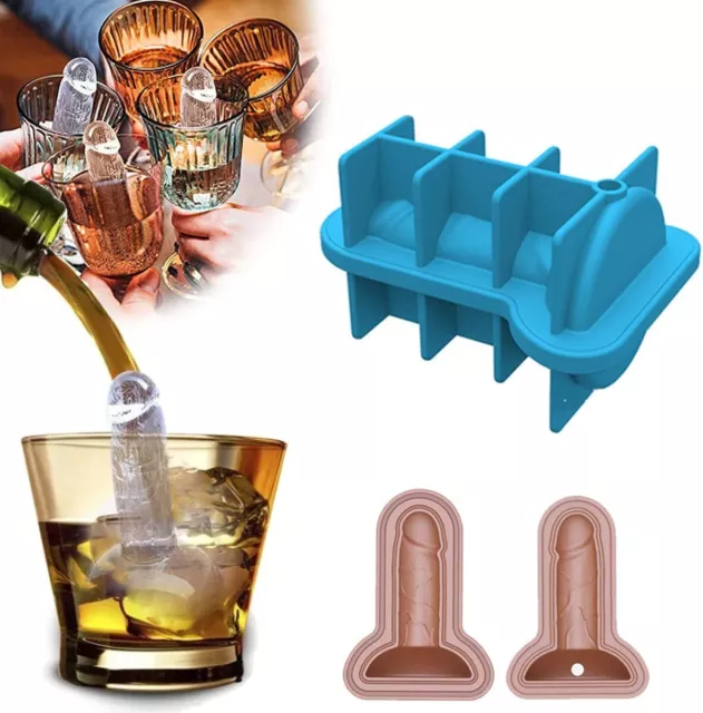 Adult Prank Ice Cube Mold, Fun Shape Party Creative Ice Cube Making Mold Tray