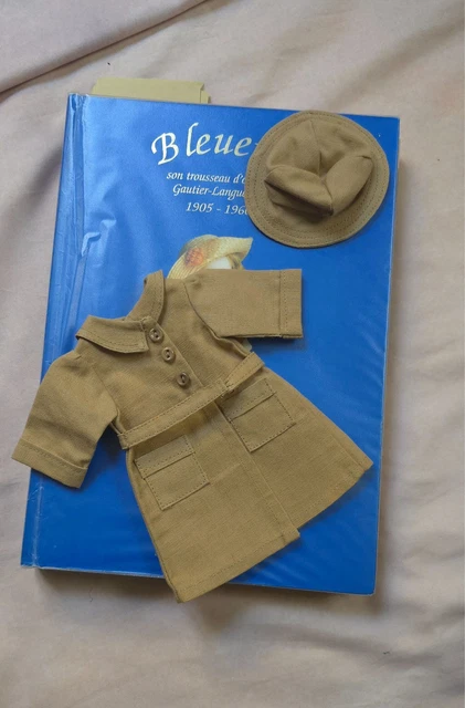 Chapeau Pour Poupée Ancienne Bleuette Gautier Languereau - Réf N5 - France