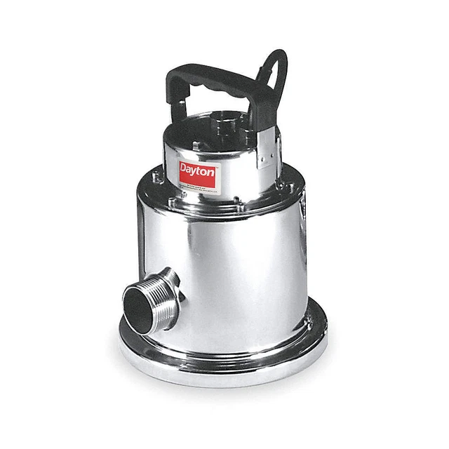 DAYTON 3YU64 Plug-In Utility Pump, 1/4 HP, 115VAC