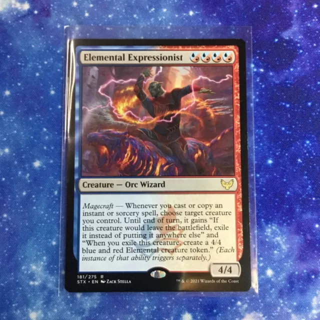 Elemental Expressionist - 181/275 - Rare (Strixhaven: School of Mages) MTG Magic