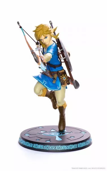 The Legend of Zelda Breath of The Wild Statuette Link figurine F4F 25cm 620830