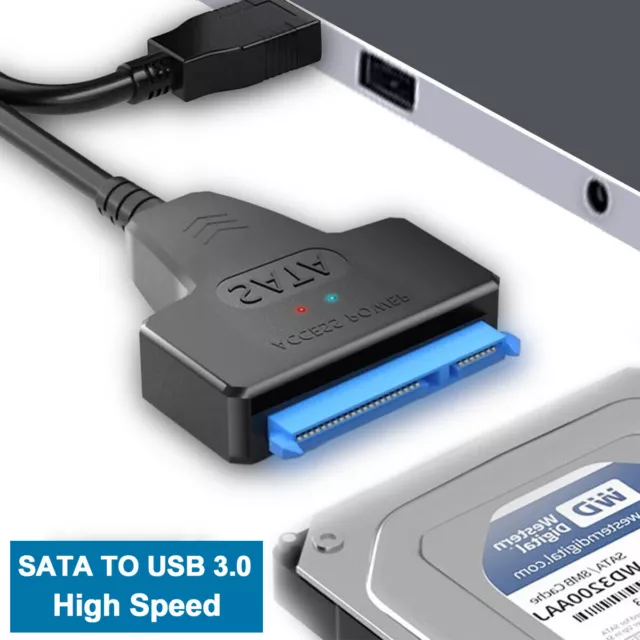 USB 3.0 to Sata adapter converter cable 22pin sataIII to USB3,0 adapters for ssd