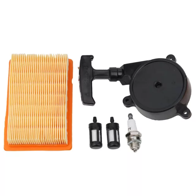 Exceptional Recoil Starter and Air Filter Set for Stihl BR340 SR420 and More