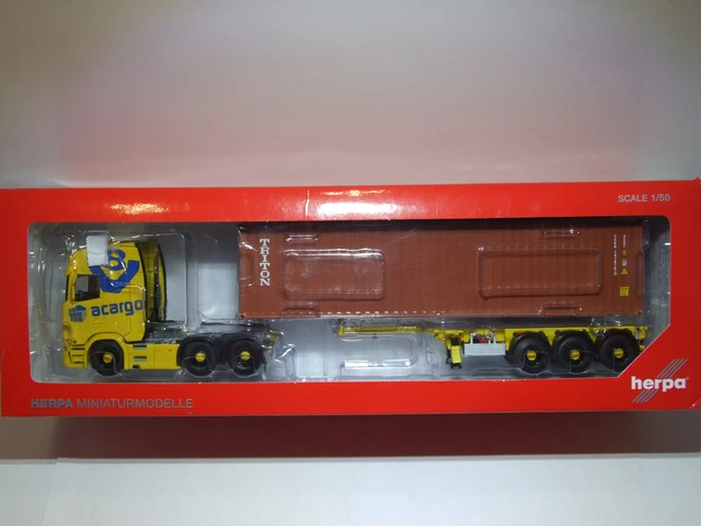 herpa Sondermodell Scania CS HD EuroKüKoSz - Müller / Muhammad Ali 1:87