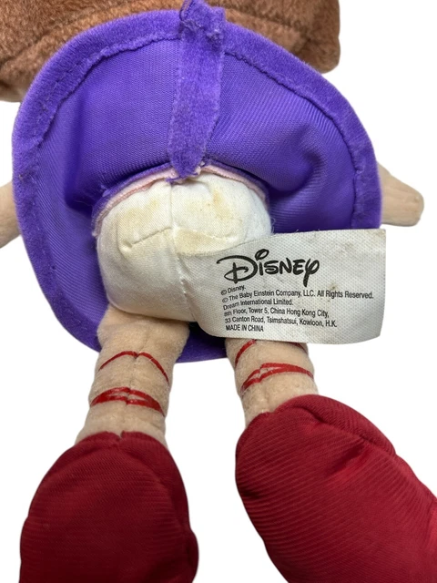 DISNEY JR. LITTLE Einsteins June Plush Beanz 9" Doll Stuffed Toy Girl ...