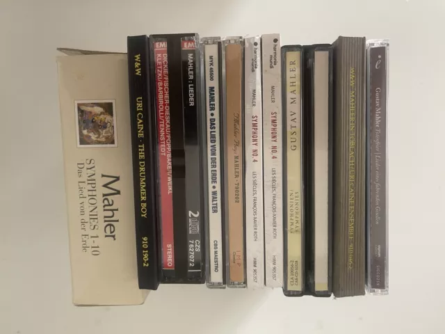Gustav Mahler CD bundle including brand new sealed, Total 25 CDs