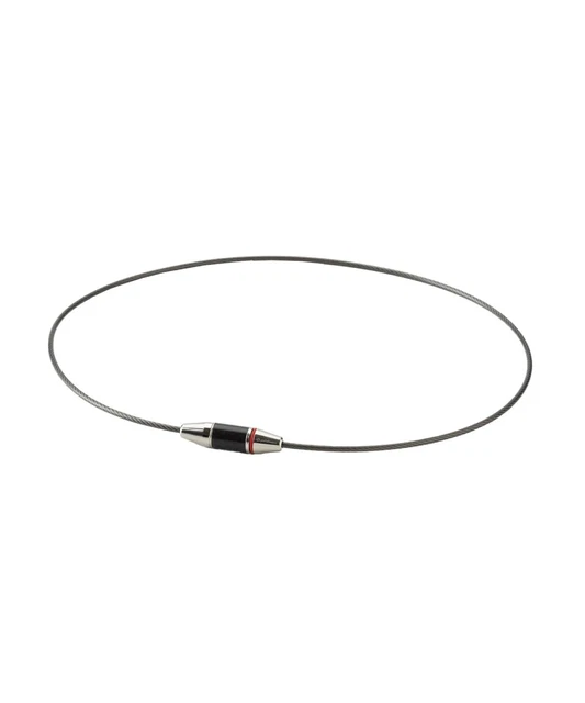 PHITEN RAKUWA NECKLACE Wire EXTREME Black 43cm Metax $184.91