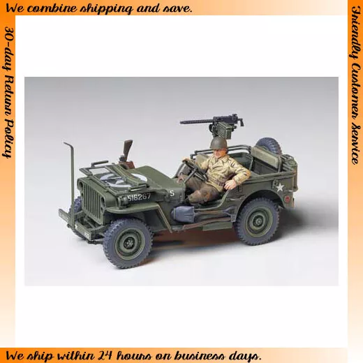 Tamiya 1/35 Jeep Willys MB 1/4 Ton Truck w/Driver