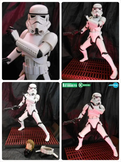 STAR WARS - KOTOBUKIYA - ARTfx - Statue Luke Skywalker in Stormtrooper Disguise