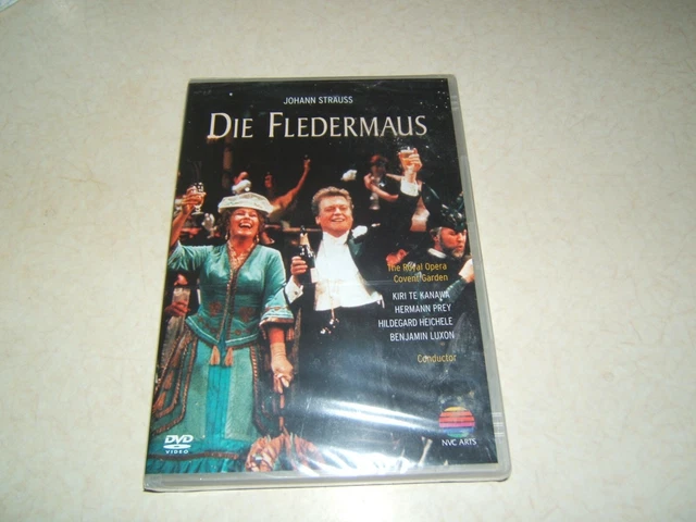 Strauss :  Die Fledermaus   Kiri Te Kanawa   New Sealed   Region 2 Dvd