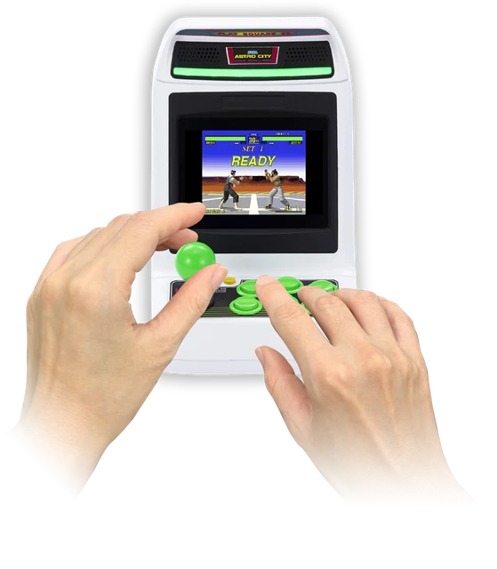 SEGA ASTRO CITY mini Game Console 90's retro Arcade Game 1/6 size 37