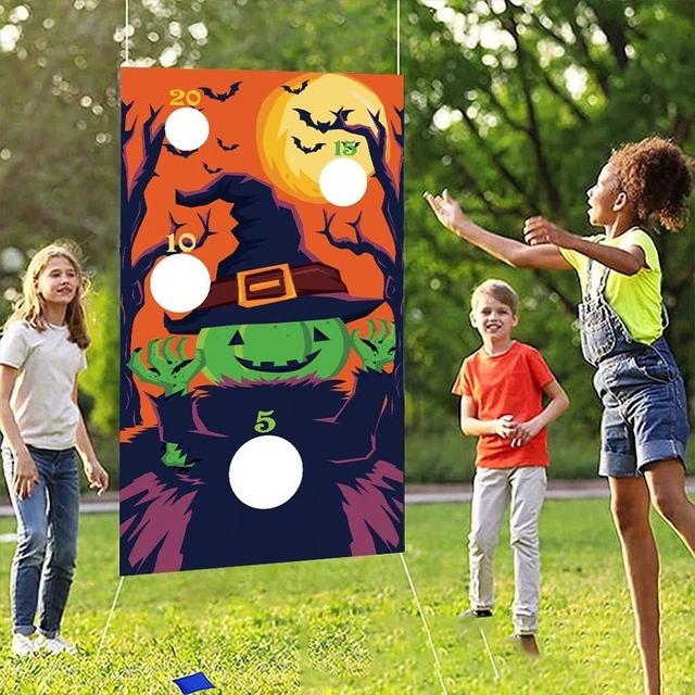 PHYSICAL TRAINING CHILDRENS Bean Bag Toss Games Bean Bag Game Children ...