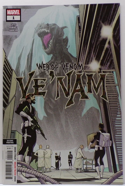 Web of Venom: Ve'Nam #1, 2nd Print Variant, Marvel Comics 2018 Donny Cates (NM)