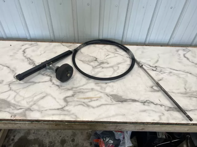 Thompson Cutlass 190 Boat Teleflex Marine rack steering cable assembly 3950210