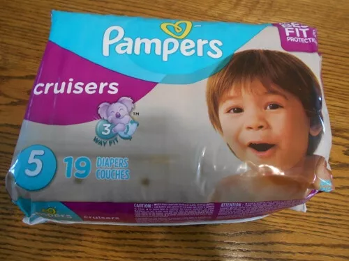 Pampers Cruisers Size 5 27+ Lbs