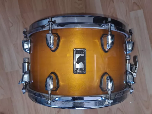 Mapex Black Panther Fastback Snare Drum 12" x 7 Inch Amber Limited Edition