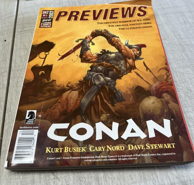 Previews Comic Shop Catalog Comics Games Graphic Novels Toys & More Dec 2003