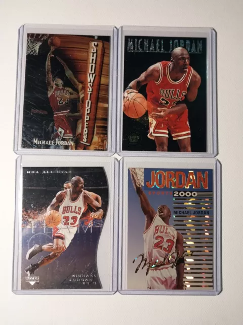 Michael Jordan Insert 7 Card Lot. Mint.  Chicago Bulls HOF