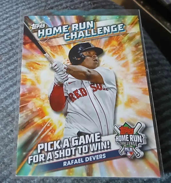 2024 TOPPS HOME Run Challenge Rafael Devers HRC8 Red Sox senza graffi