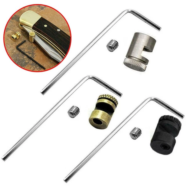 Perno pollice nero versatile per 110 cutter perfetto complemento al tuo