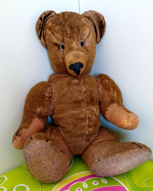 ANCIEN OURS FRANCAIS ARTICULE FADAP ? PINTEL ? OLD FRENCH BEAR 50 Cm