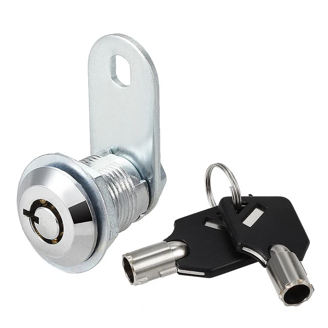 Serrure de tiroir - TMISHION - Kit d'accessoires - Alliage de zinc - Clé en cuivre