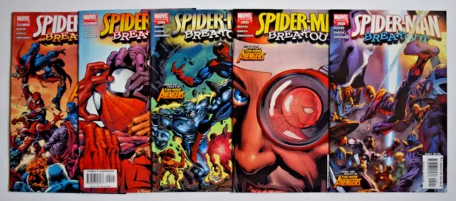 Spider-Man Breakout (2005) 5 Issue Complete Set #1-5 Marvel Comics