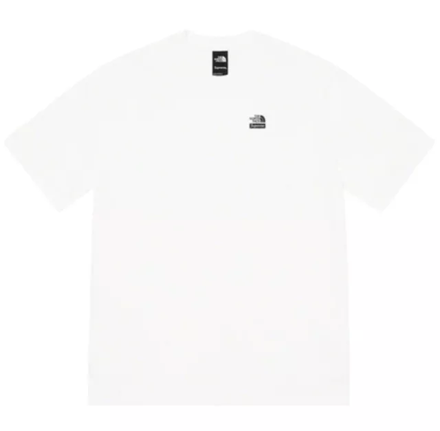 Supreme x The North Face - Lenticular Mountains - T-shirt Blanc 2