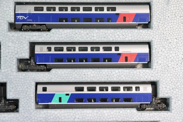 Coffret Kato 10-1763 TGV OUIGO 10 Voitures échelle N - Train Miniature Neuf