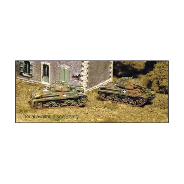 GHQ WWII Micro Armour Hungary 1/285 Turan I/II Pack New