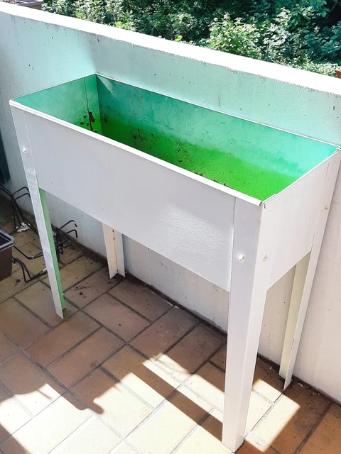 Hochbeet Metall Pflanzbeet Gemüsebeet Blumenkasten Balkon