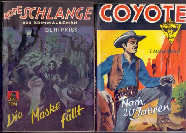 3+1 COYOTE-WESTERN -ROMAN-16 -18-70+28  -von -PETERSEN-VERLAG-HAMBURG -1950