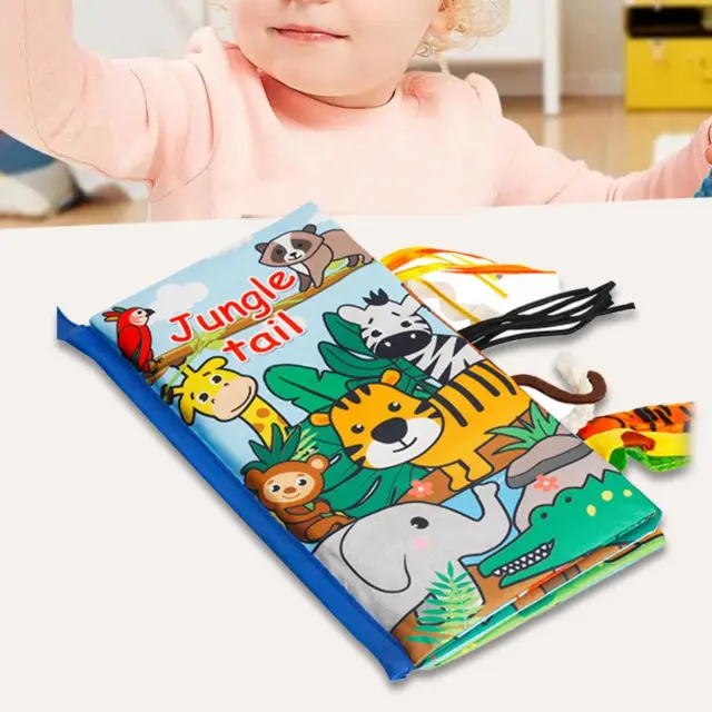 Feel Cloth Book Development Books Baby Crinkle book Books for Game Interaction